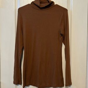 TAN RIBBED SWEATER
